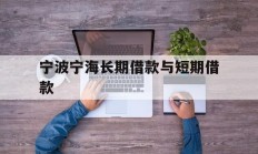 宁波宁海长期借款与短期借款
