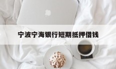 宁波宁海银行短期抵押借钱
