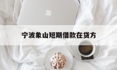 宁波象山短期借款在贷方