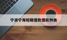宁波宁海短期借款借款种类
