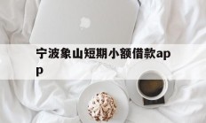宁波象山短期小额借款app