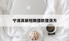 宁波高新短期借款借贷方