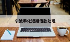 宁波奉化短期借款处理