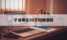 宁波奉化50万短期借款