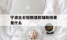 宁波北仑短期借款辅助核算是什么
