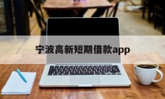 宁波高新短期借款app