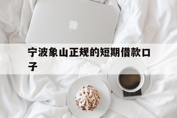 宁波象山正规的短期借款口子