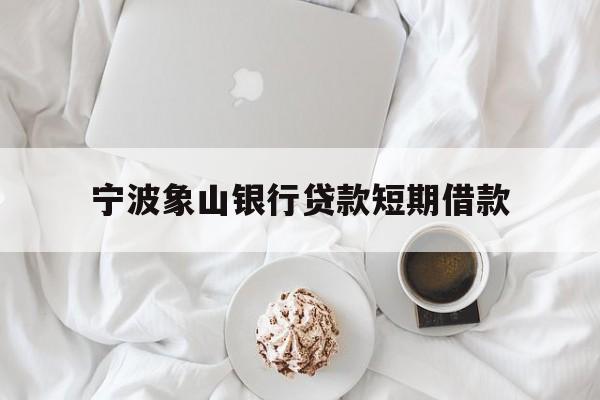 宁波象山银行贷款短期借款 宁波象山银行贷款短期借款