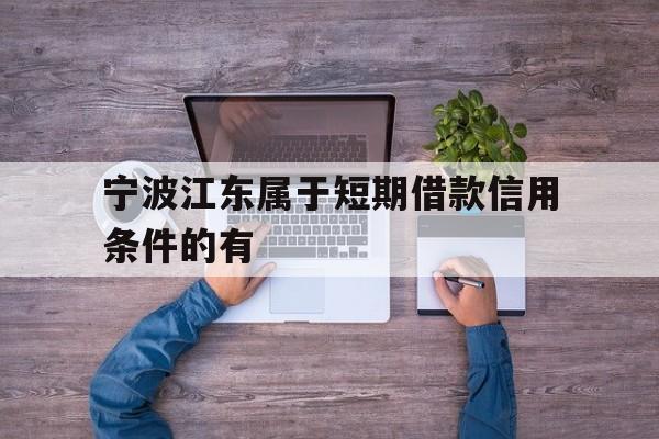 宁波江东属于短期借款信用条件的有 宁波江东属于短期借款信用条件的有