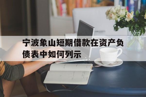 宁波象山短期借款在资产负债表中如何列示 宁波象山短期借款在资产负债表中如何列示