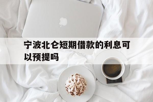 宁波北仑短期借款的利息可以预提吗 宁波北仑短期借款的利息可以预提吗